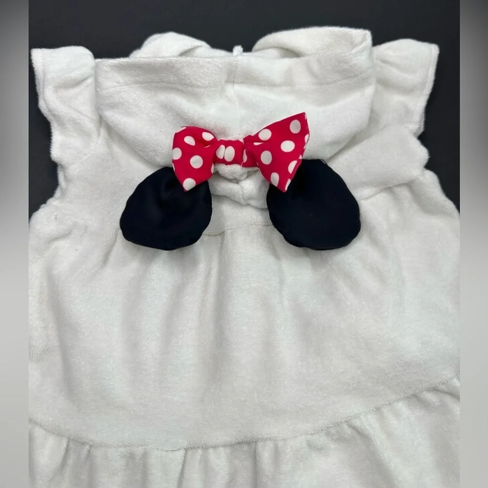 Minnie Mouse swimsuit cover size 12-18 mths